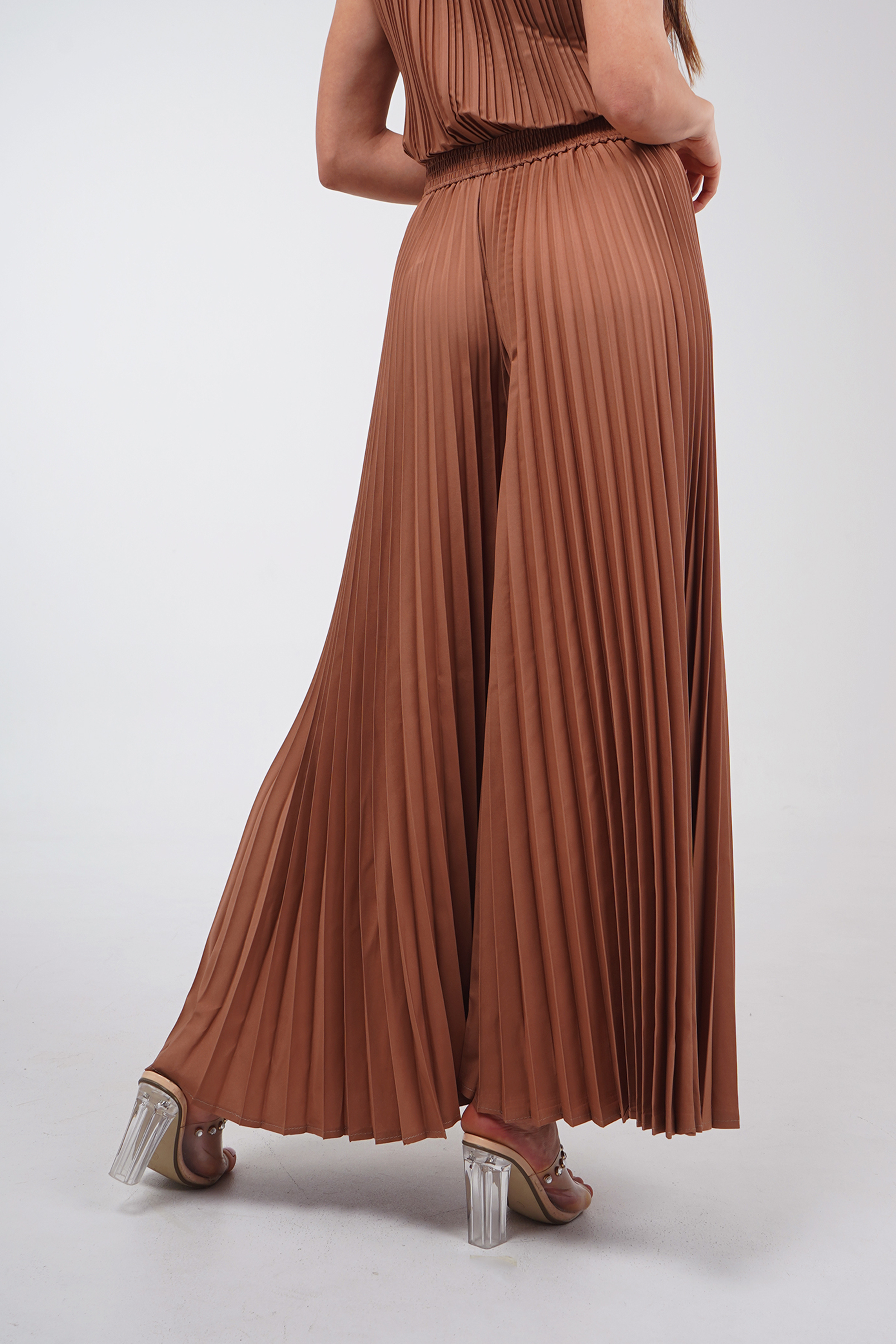 brown palazzo pants